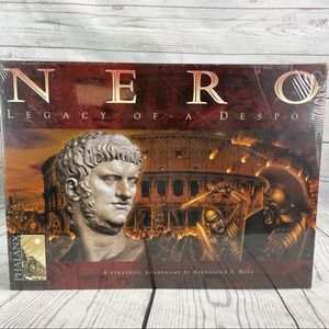 Phalanx Boardgame Nero Legacy of a Despot Ages 12 and up dented box Board Game